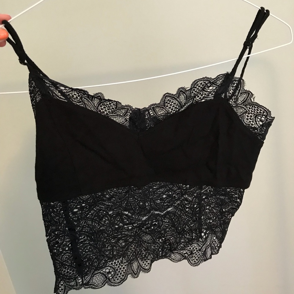 Lace tank top